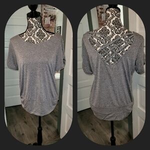 NWOT Apt 9 blouse with cut out back